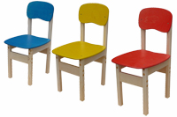 Детские стулья комбинированные